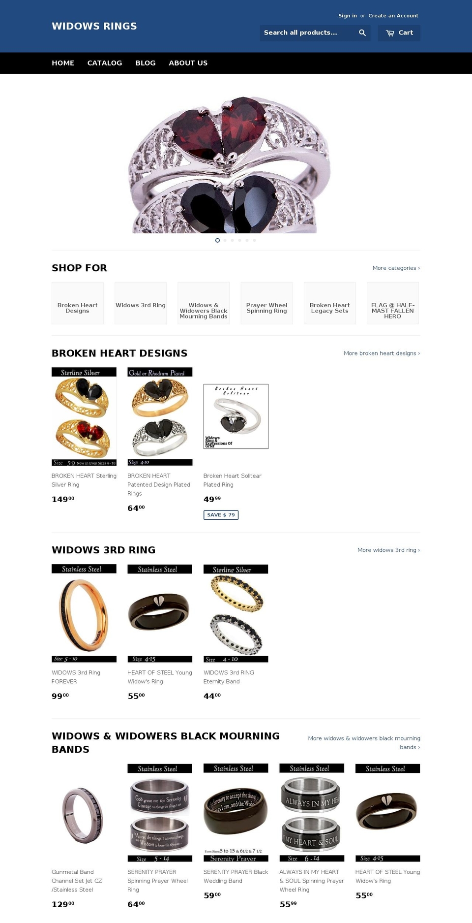 expressionsofgrief.com shopify website screenshot