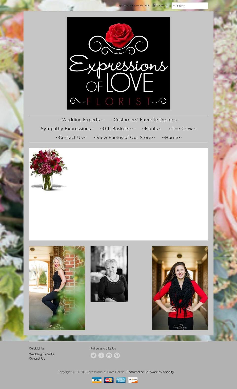 Winter2013 Shopify theme site example expressionsofloveflorist.info