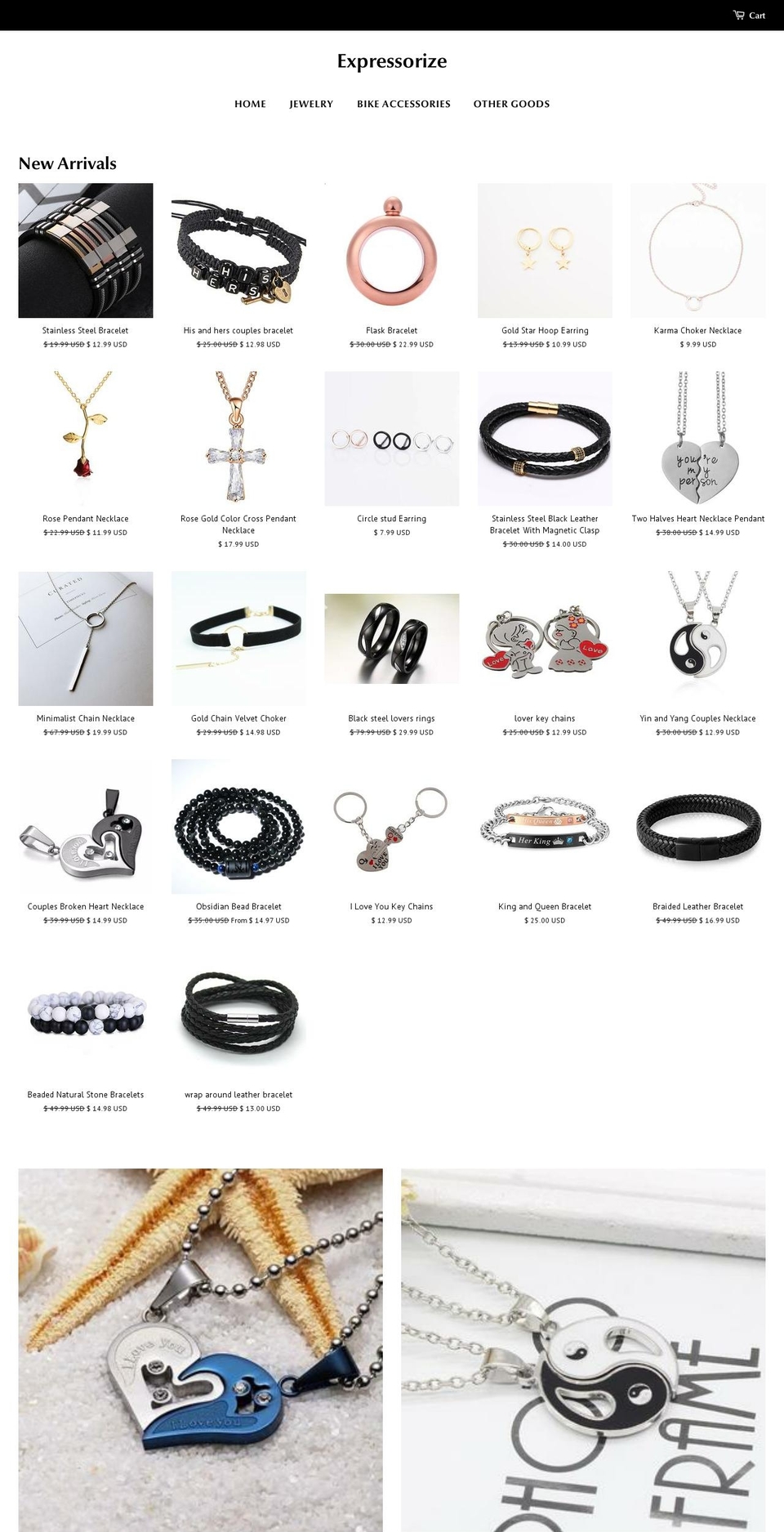 expressorize.com — Shopify storefront screenshot