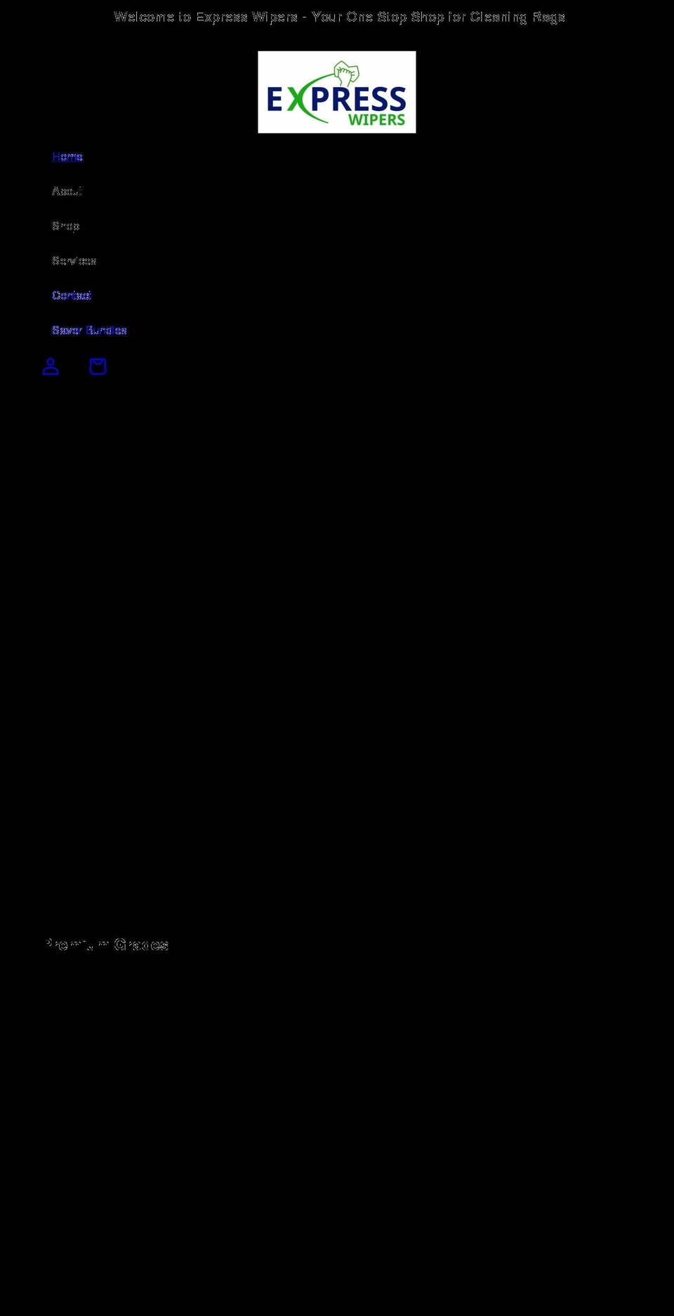 expresswipers.co.uk shopify website screenshot