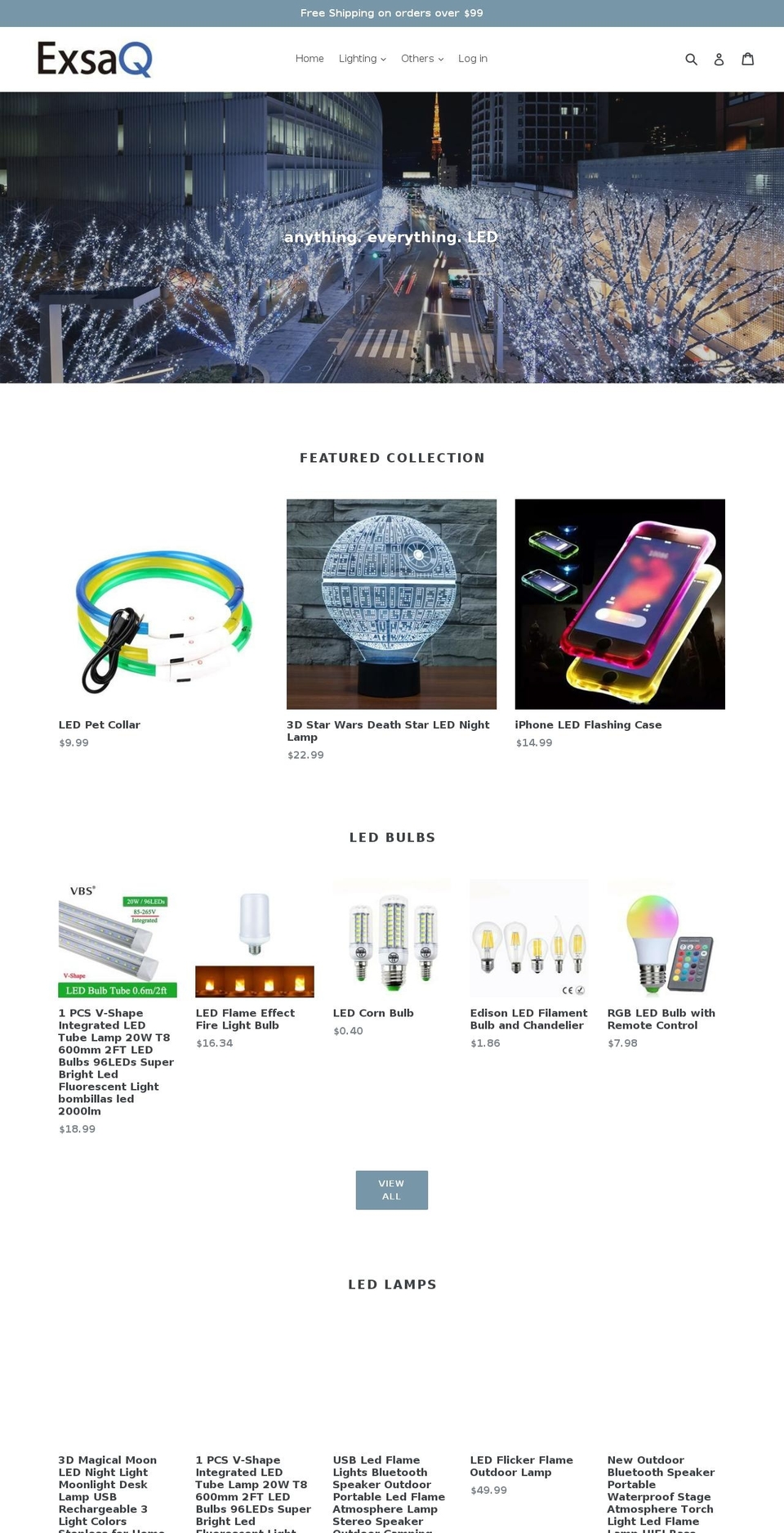 exsaq.com — Shopify storefront screenshot