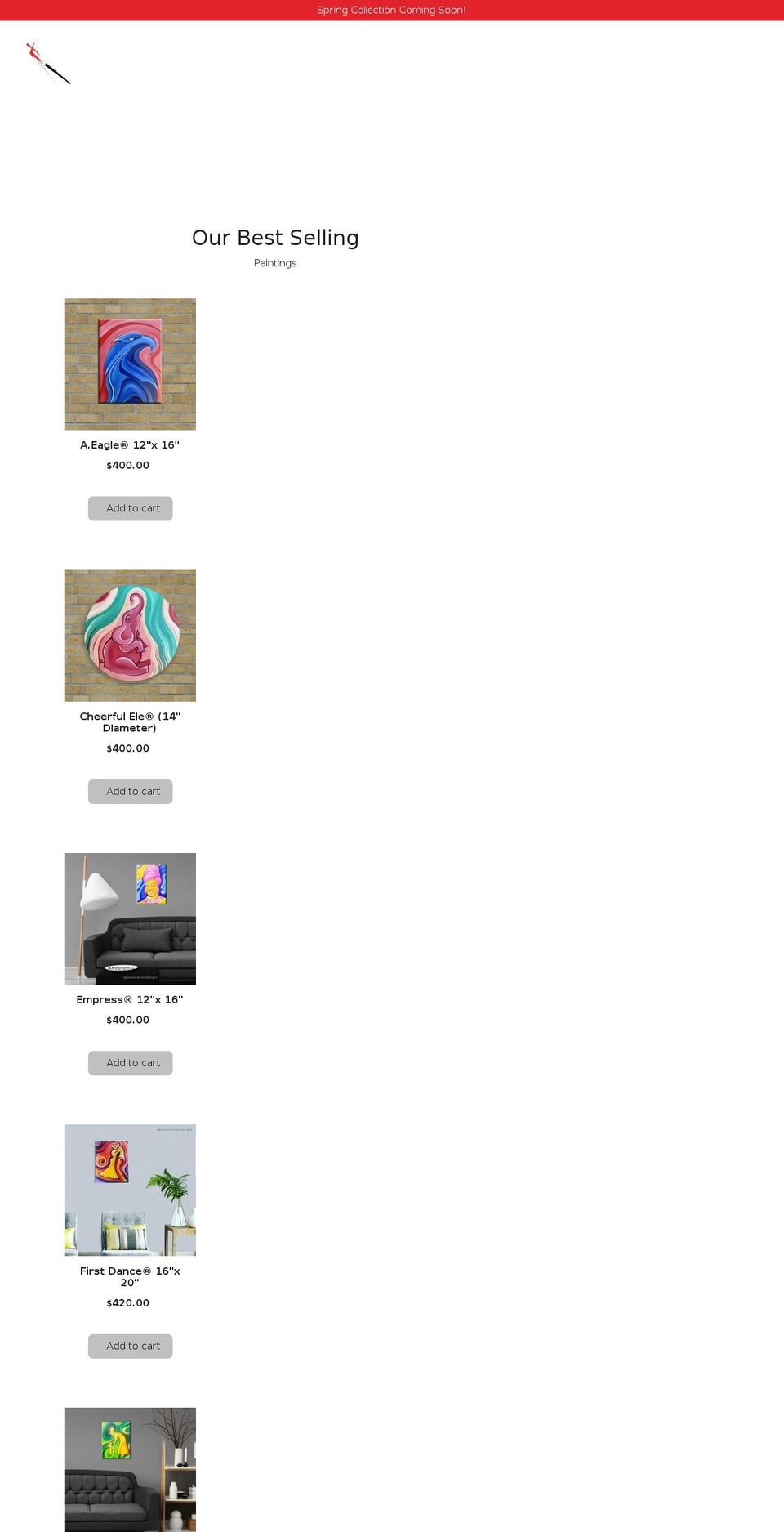 extdes.com shopify website screenshot