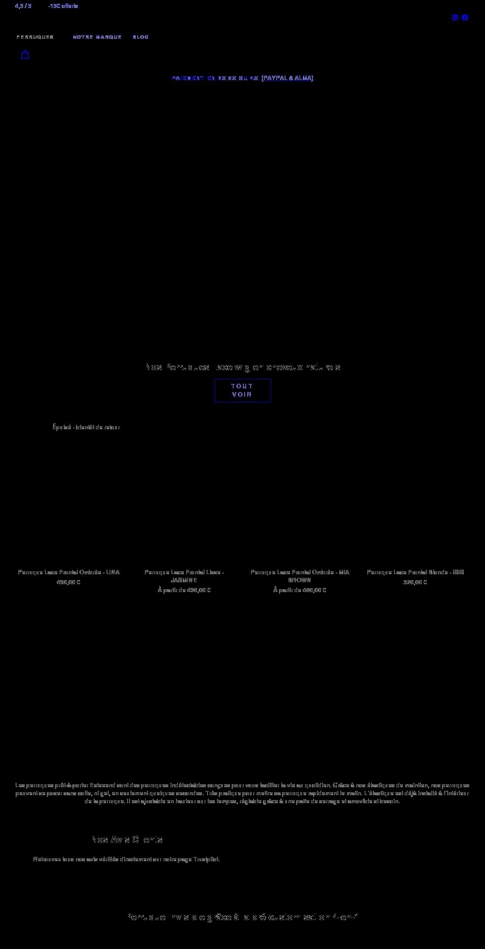 exteeend.com shopify website screenshot