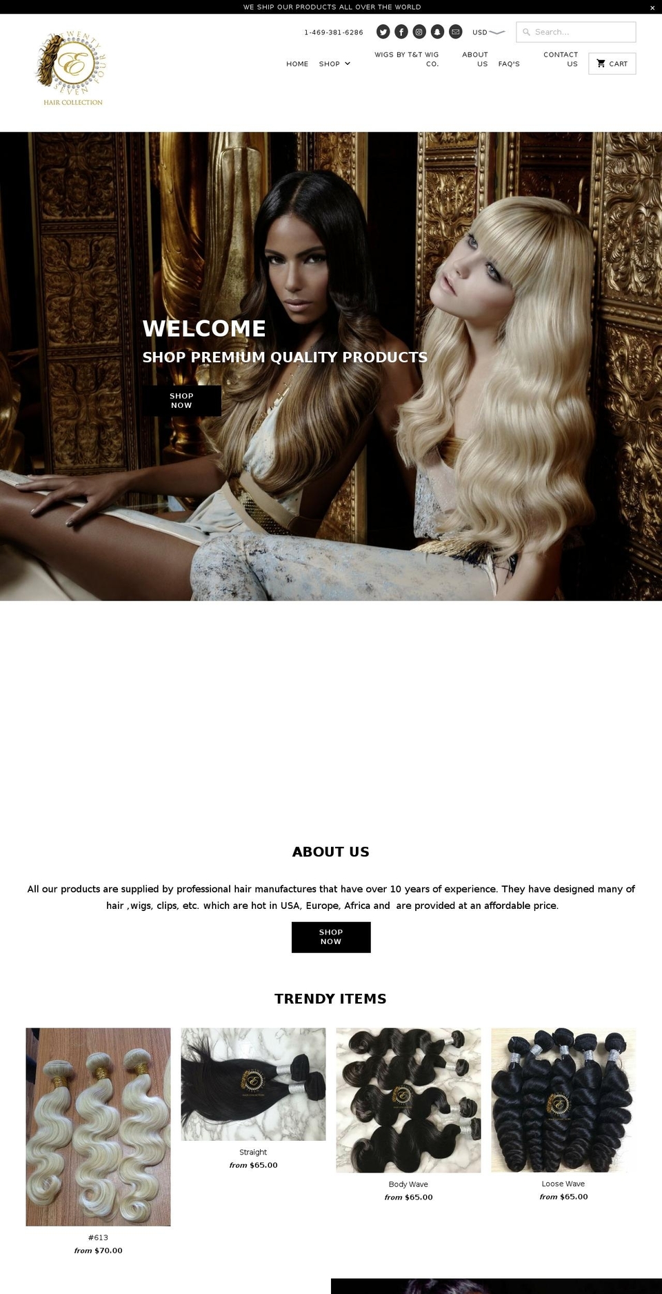 extensions247.com — Shopify storefront screenshot