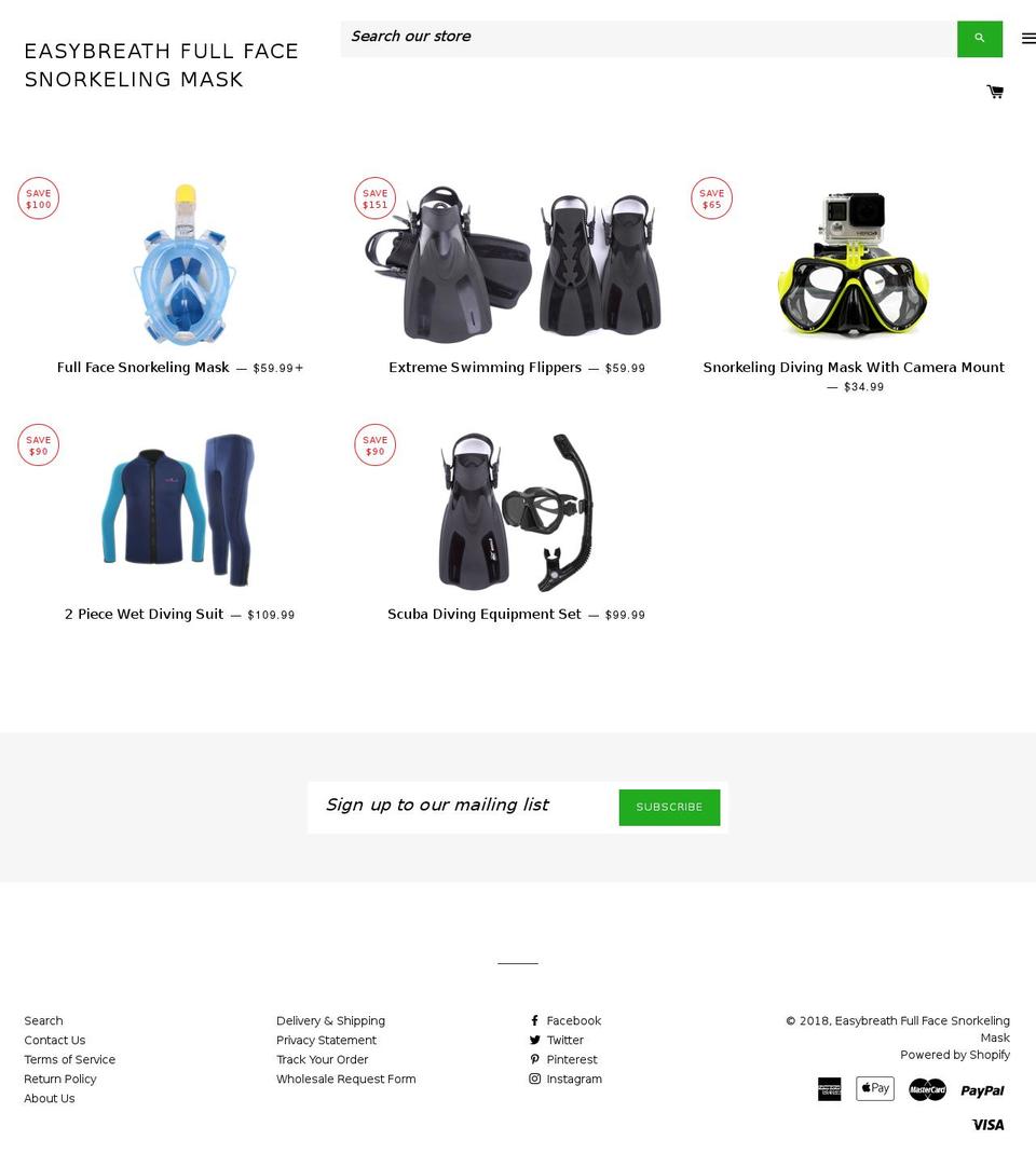 freeship-style-theme-2-10-2017 Shopify theme site example extremesnorkelingmask.com
