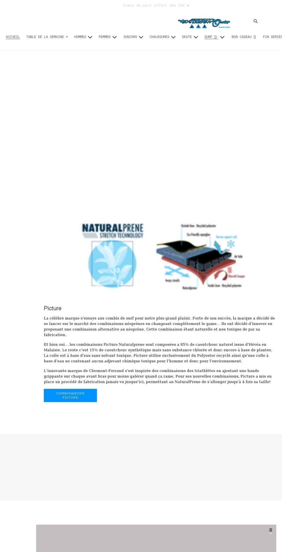 extremsurfshop.com shopify website screenshot
