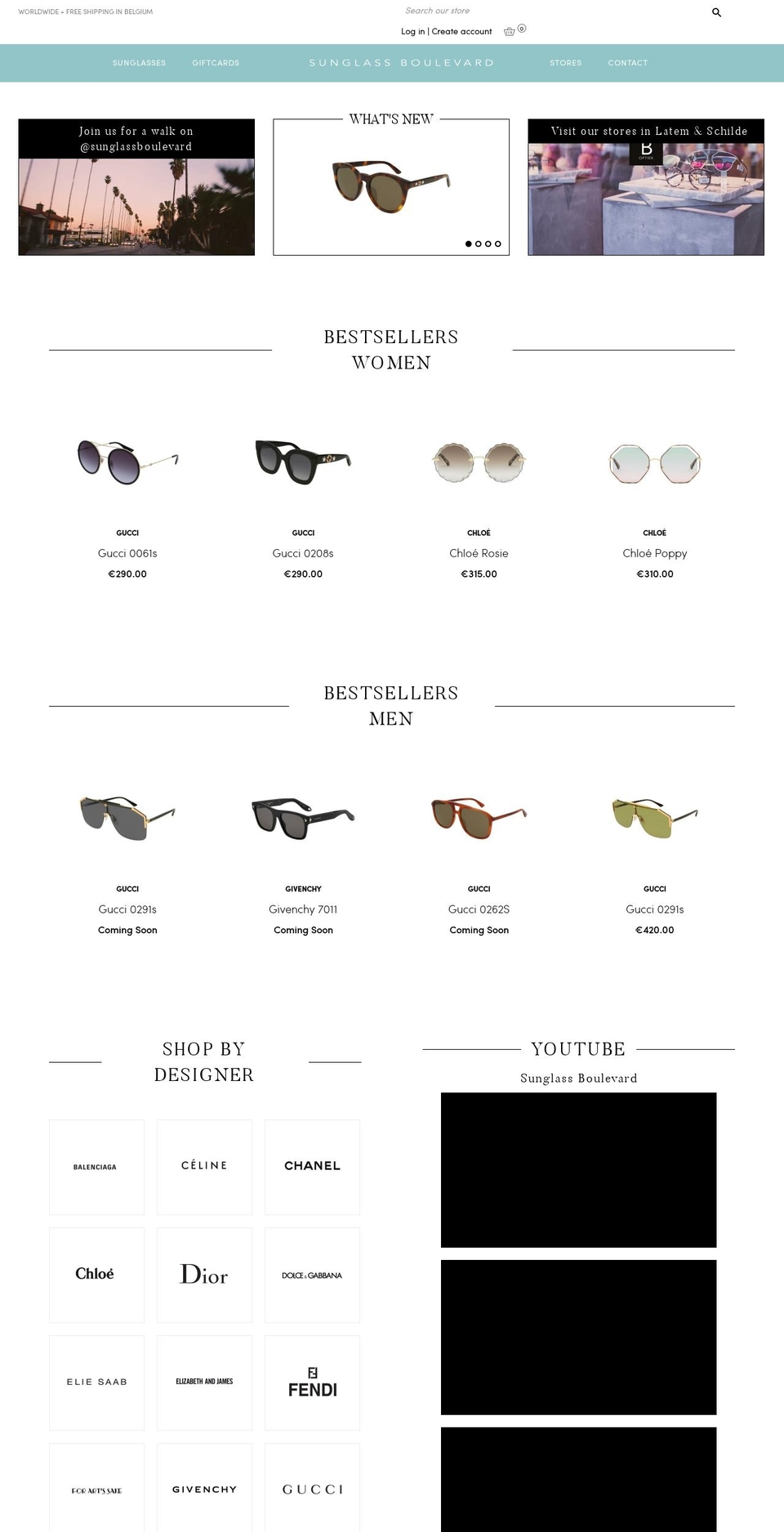 Sunglass Avenue 2017 Shopify theme site example eyeglassavenue.com