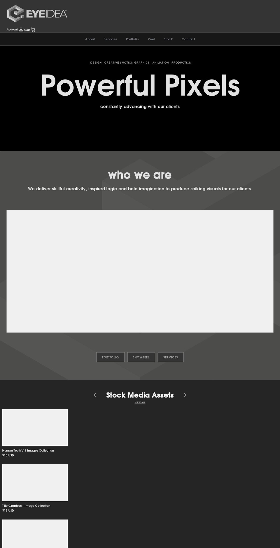 eyeidea.com shopify website screenshot