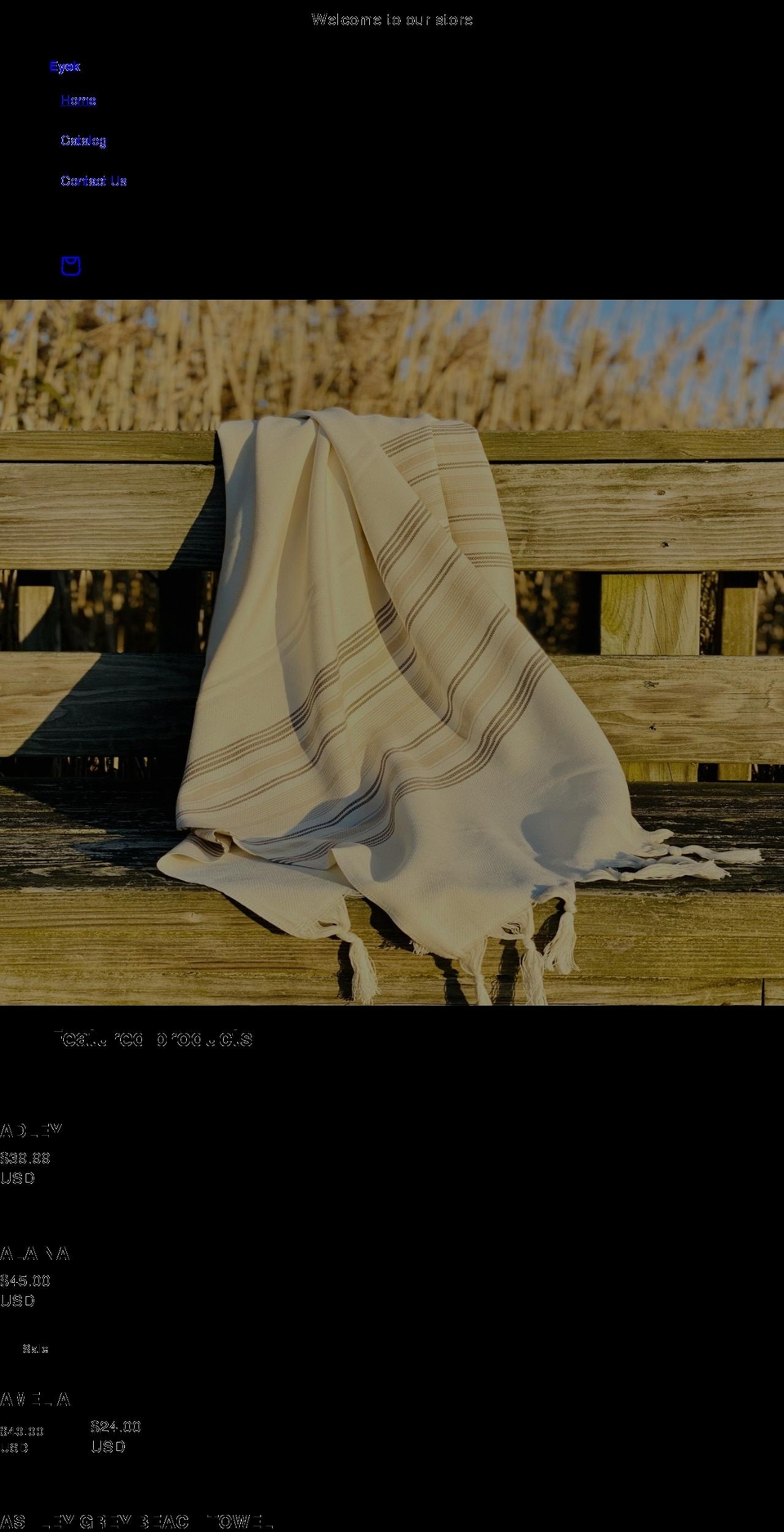 eyek.shop shopify website screenshot