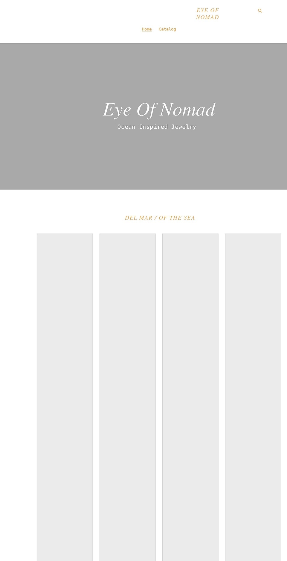eyeofnomad.com shopify website screenshot