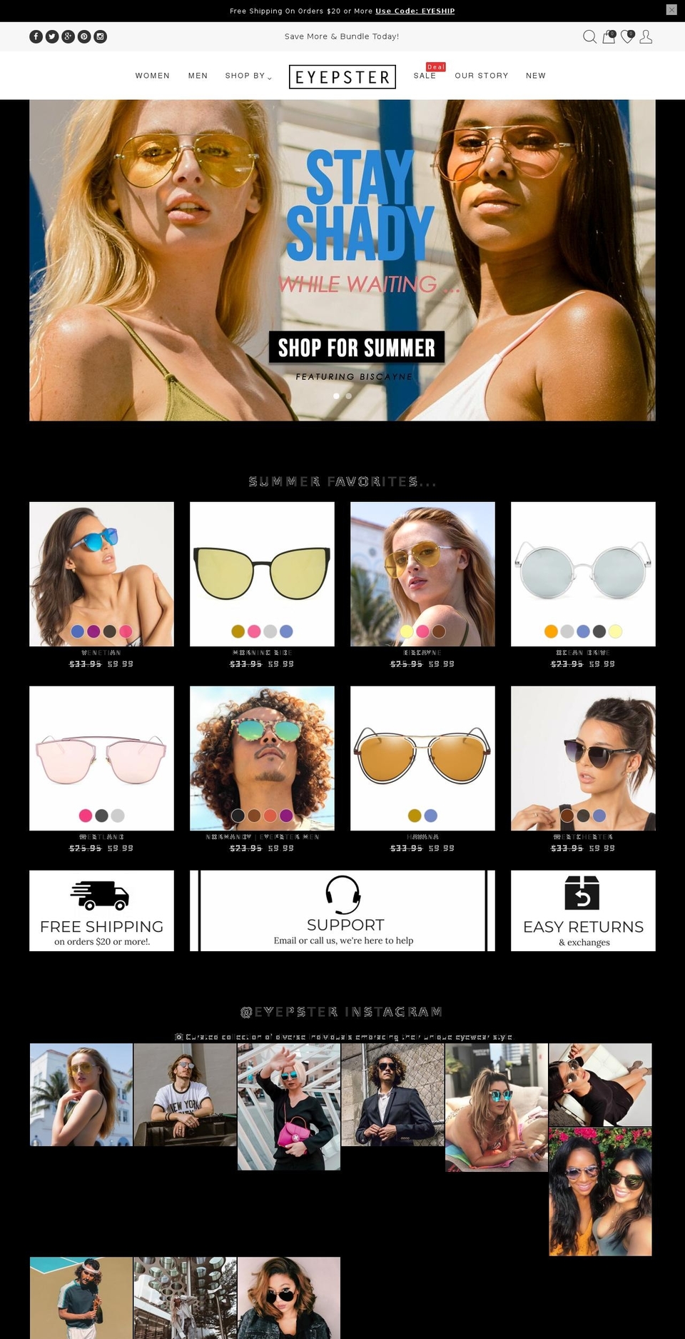 The Look - 07\/07 (+OpenSignIn) Shopify theme site example eyepster.es