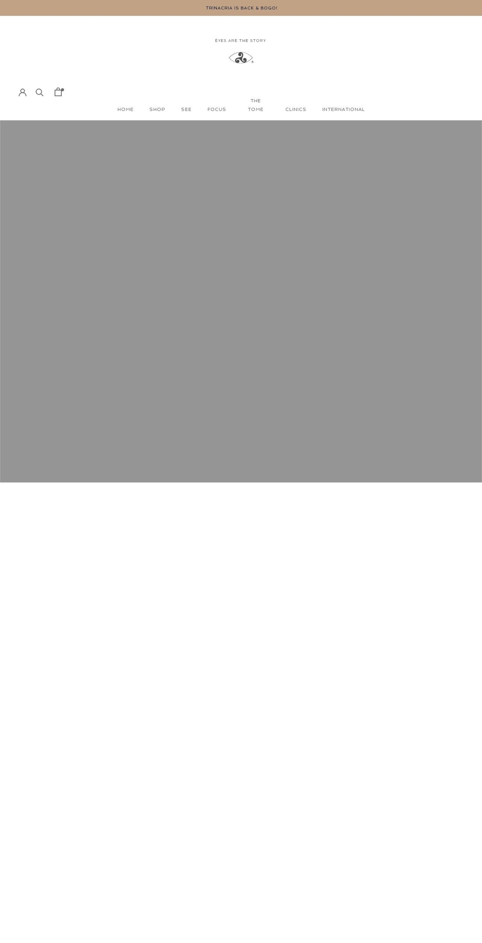 eyesarethestory.com shopify website screenshot