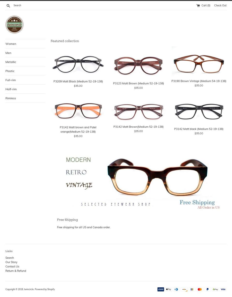 eyesfactory.com — Shopify storefront screenshot