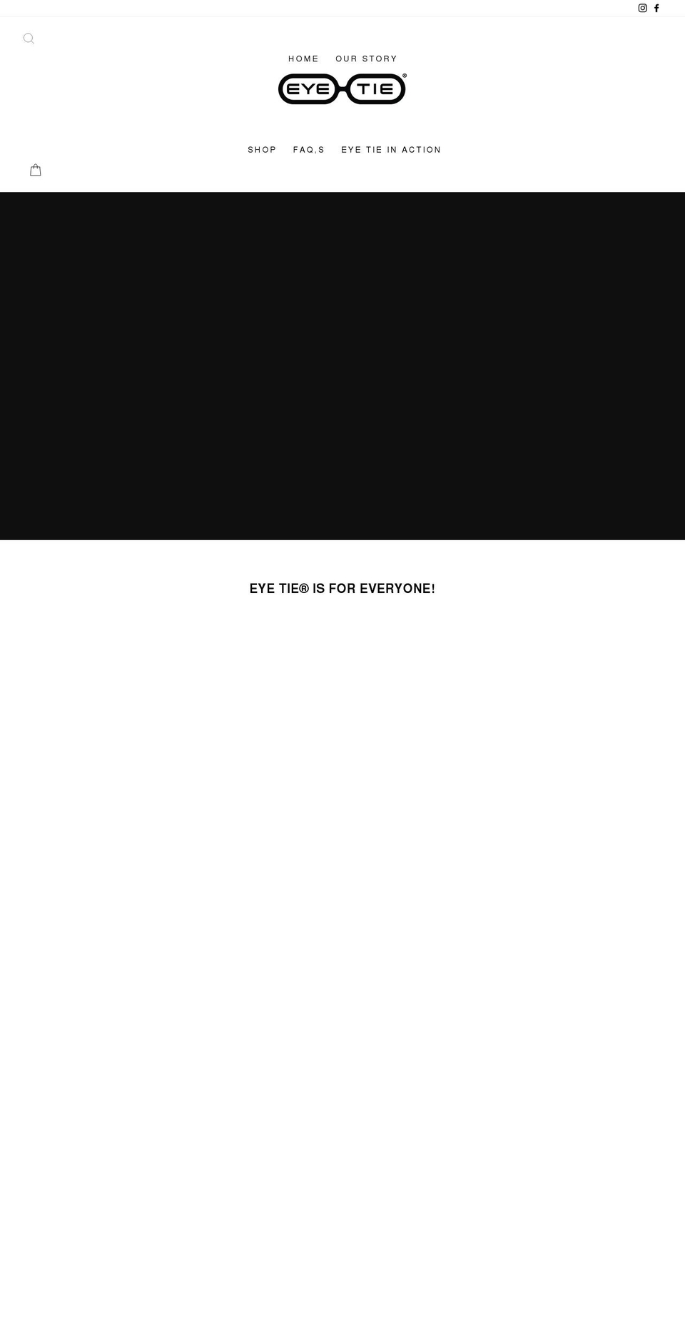 eyetieclip.com shopify website screenshot