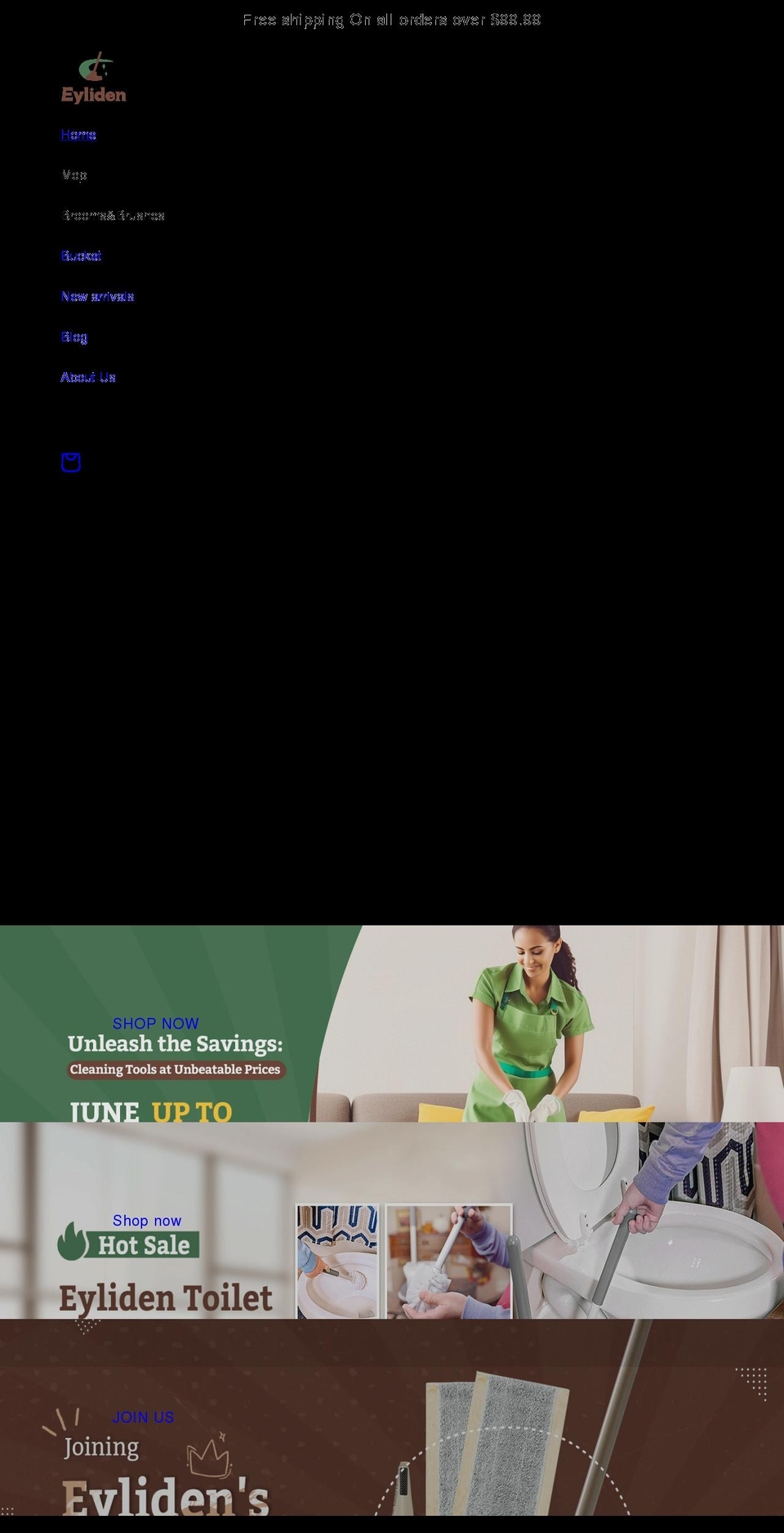 eyliden.com shopify website screenshot