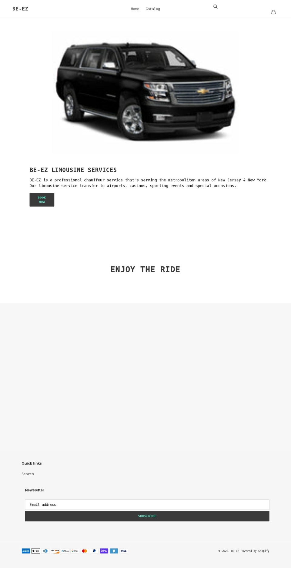 ez-be.com shopify website screenshot