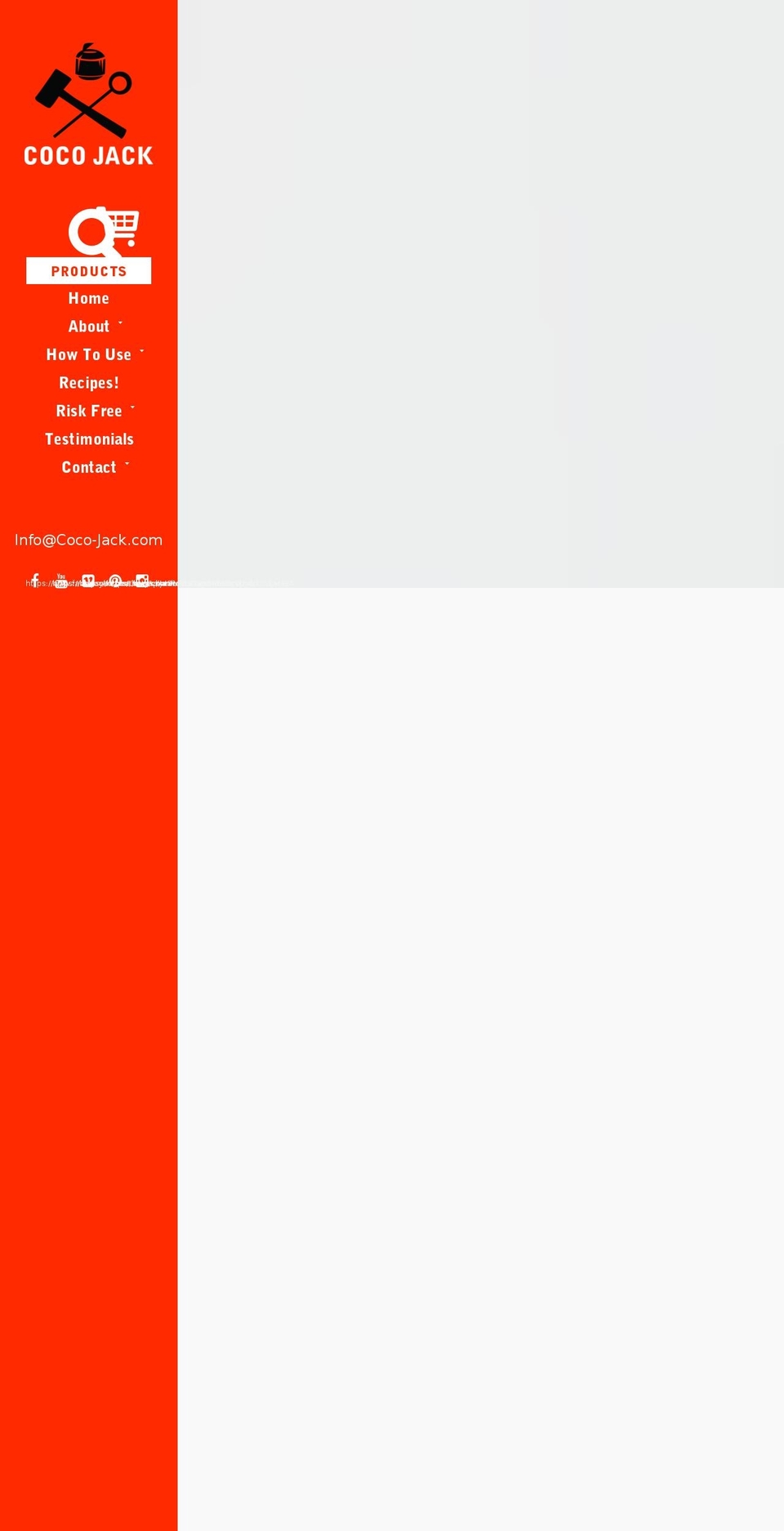ez-coco.com — Shopify storefront screenshot