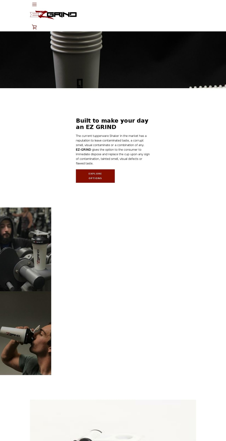 ez-grind.com — Shopify storefront screenshot