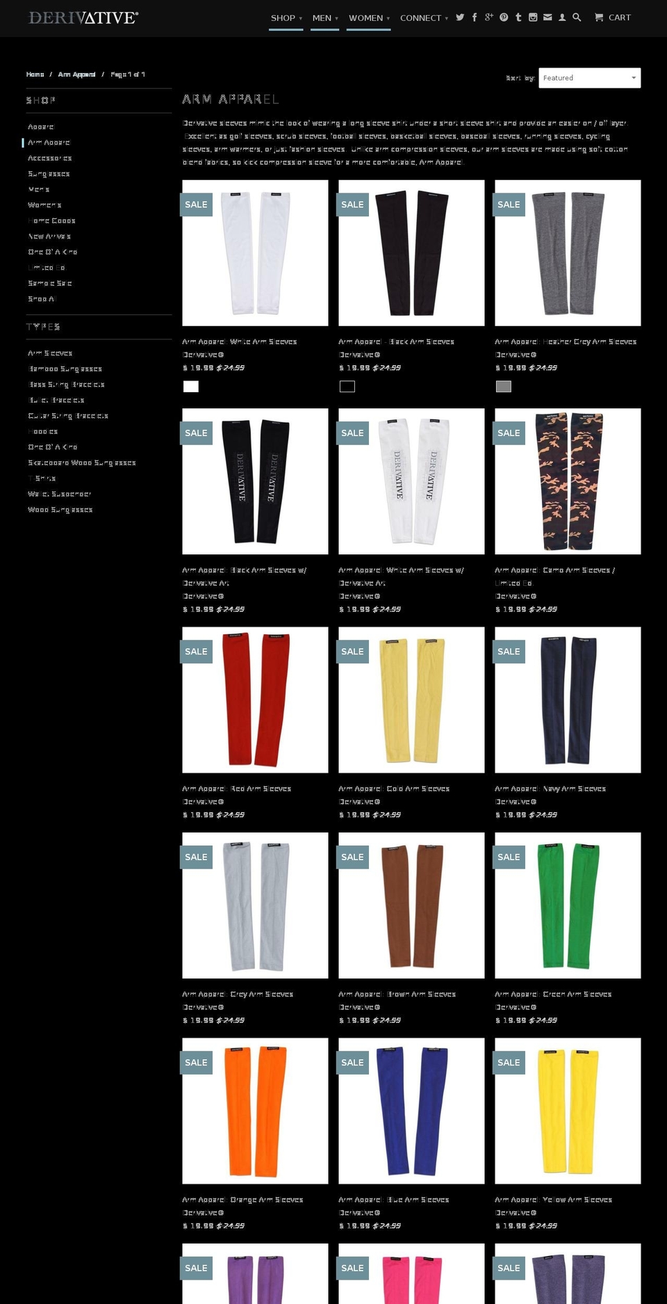 ez-sleeves.com shopify website screenshot