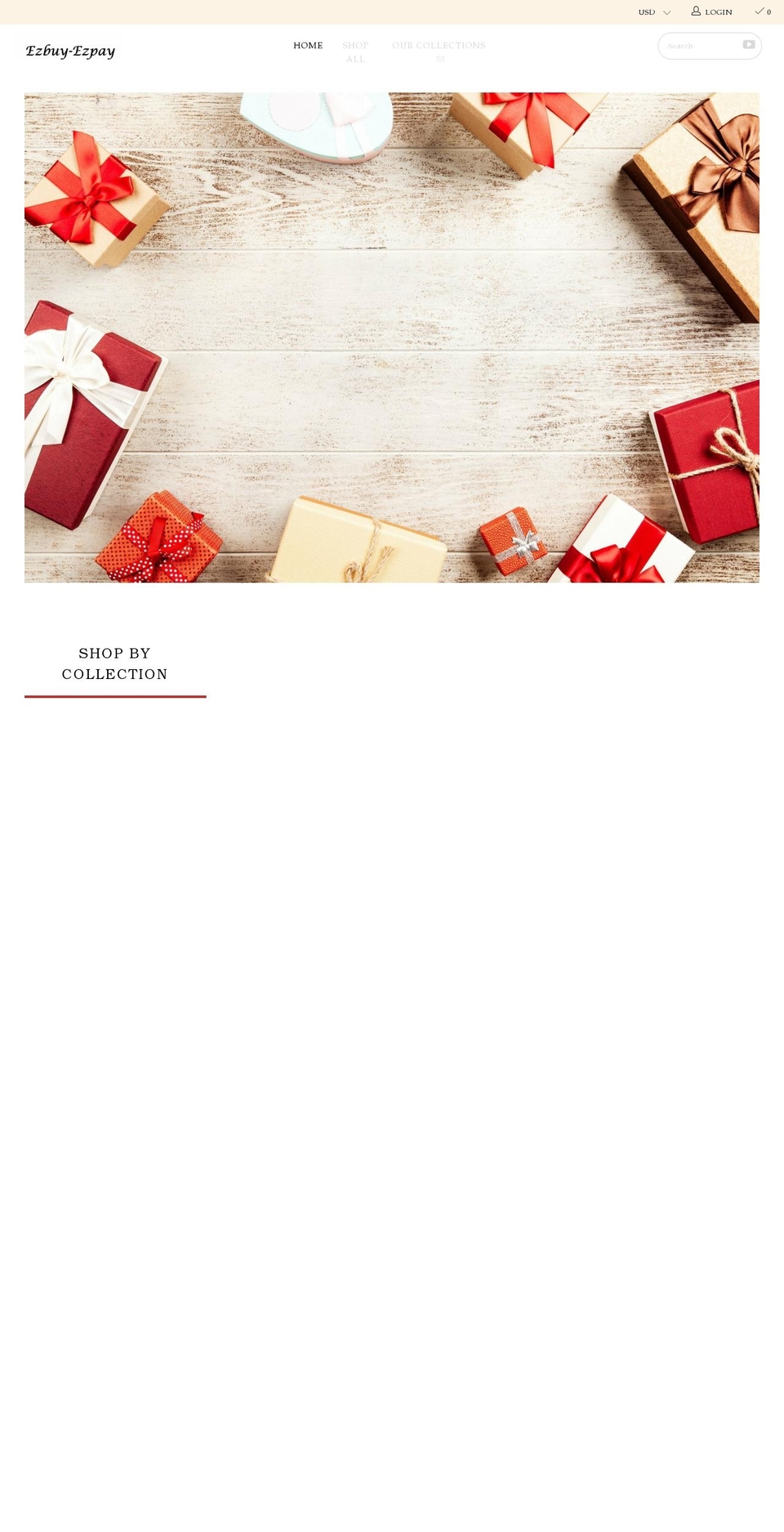 ezbuy-ezpay.com shopify website screenshot