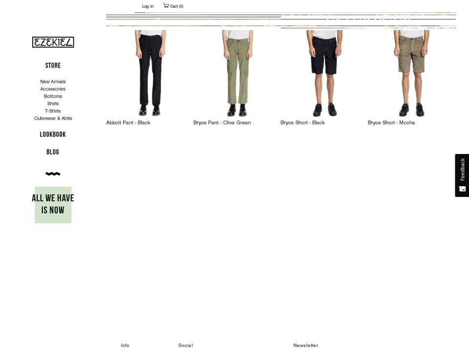 ezekielusa.com shopify website screenshot