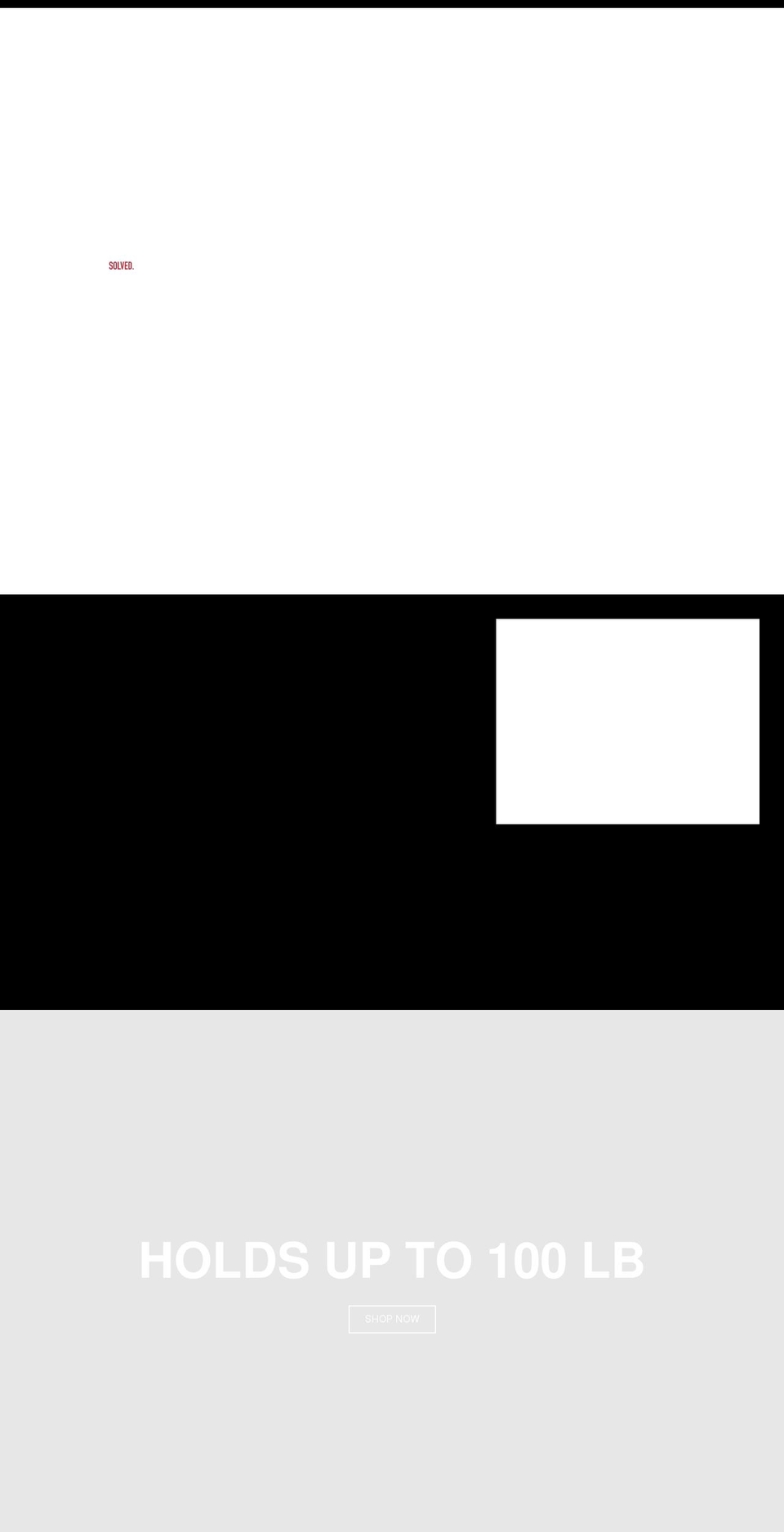 ezfoldingbracket.com shopify website screenshot