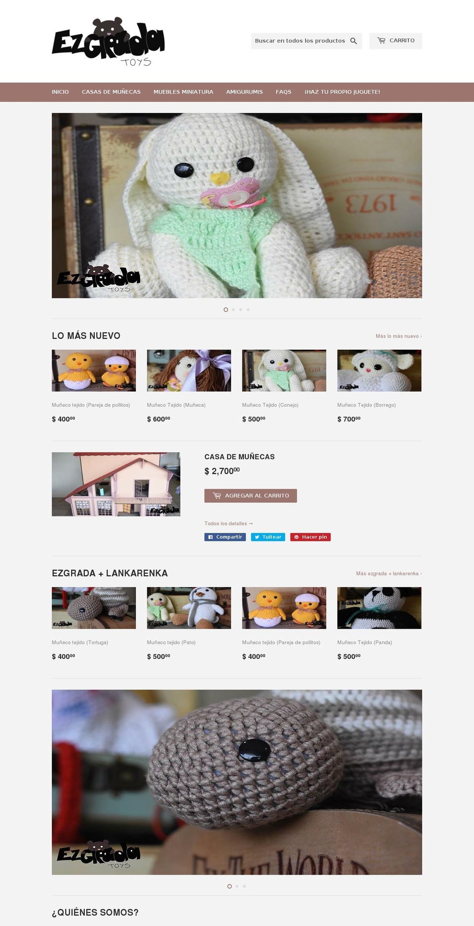 ezgradatoys.com — Shopify storefront screenshot