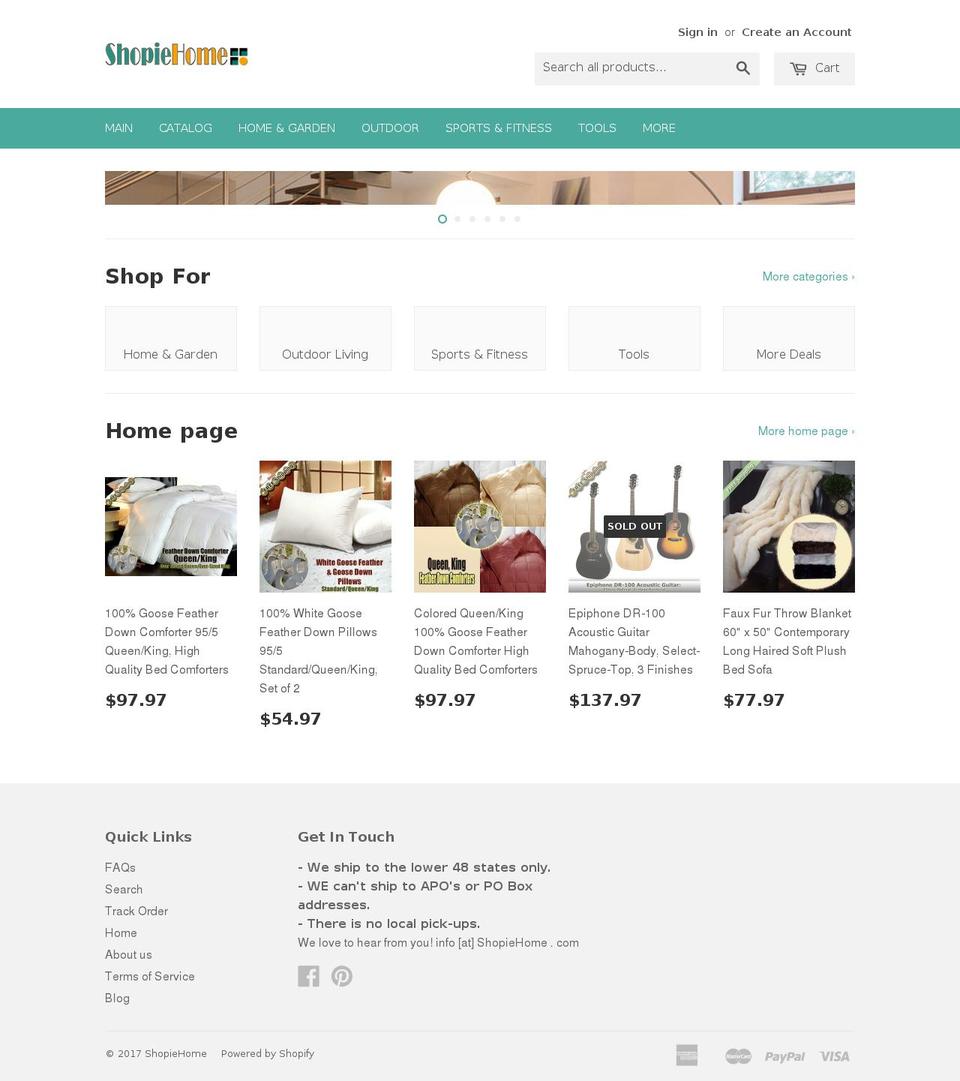 ezlivingdeals.com shopify website screenshot
