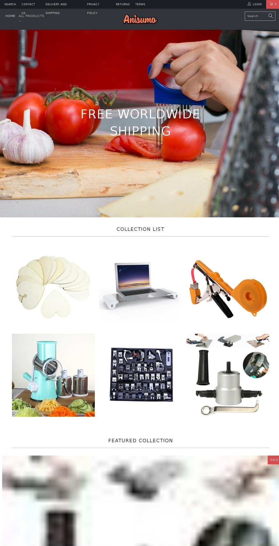 ezlix.com — Shopify storefront screenshot