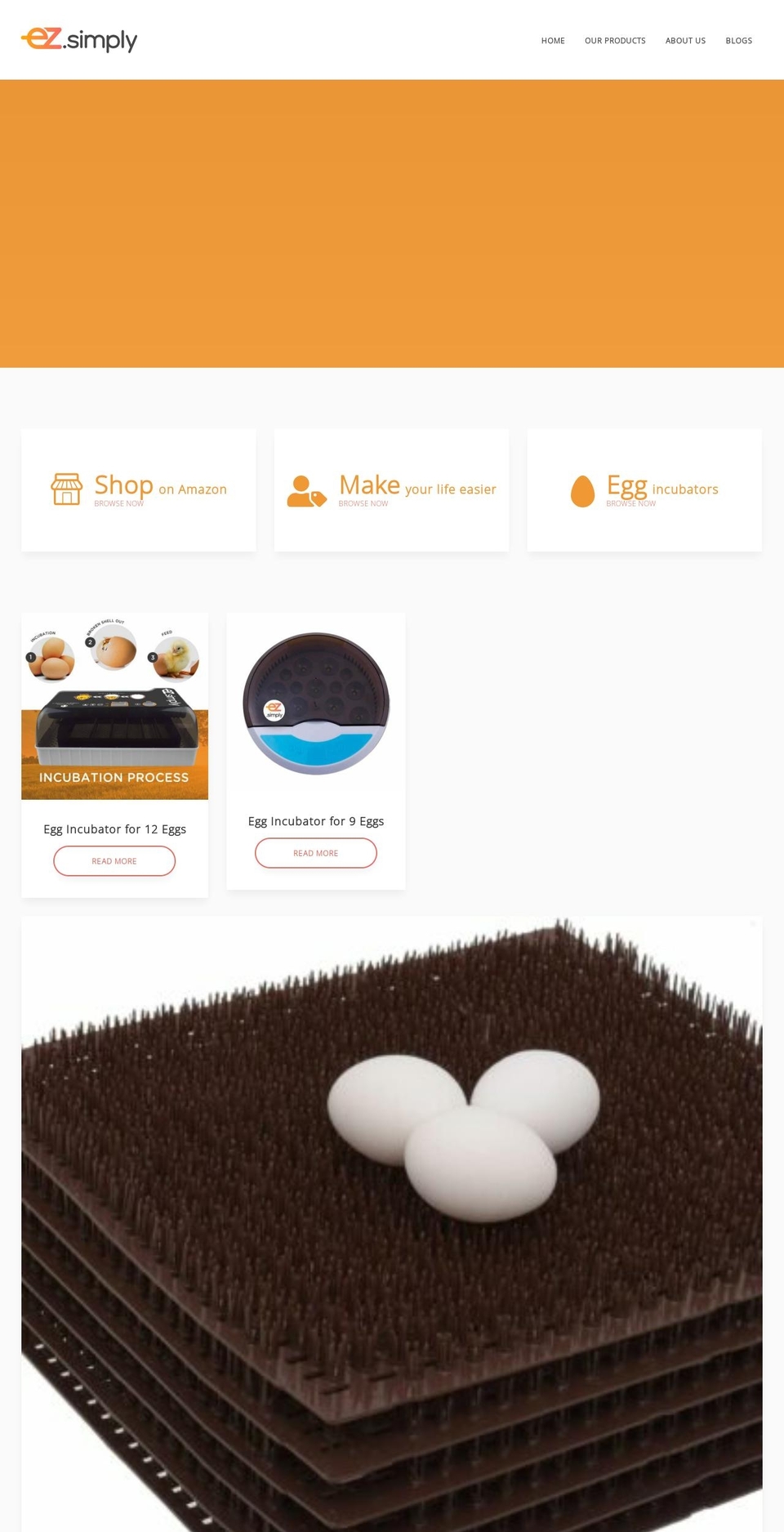 ezsimply.com — Shopify storefront screenshot