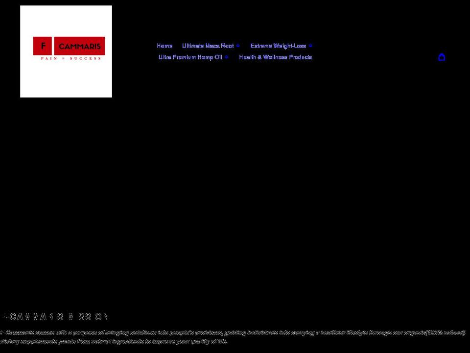 f-cammaris.com shopify website screenshot
