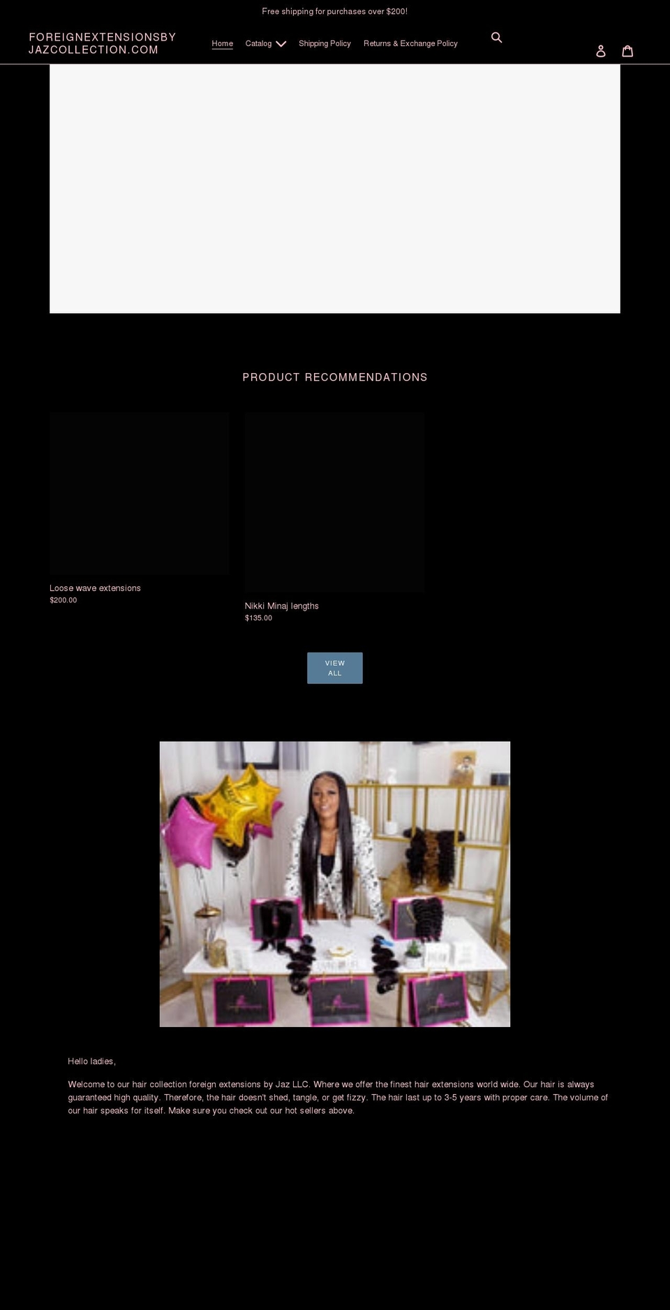 f-extensions.com shopify website screenshot