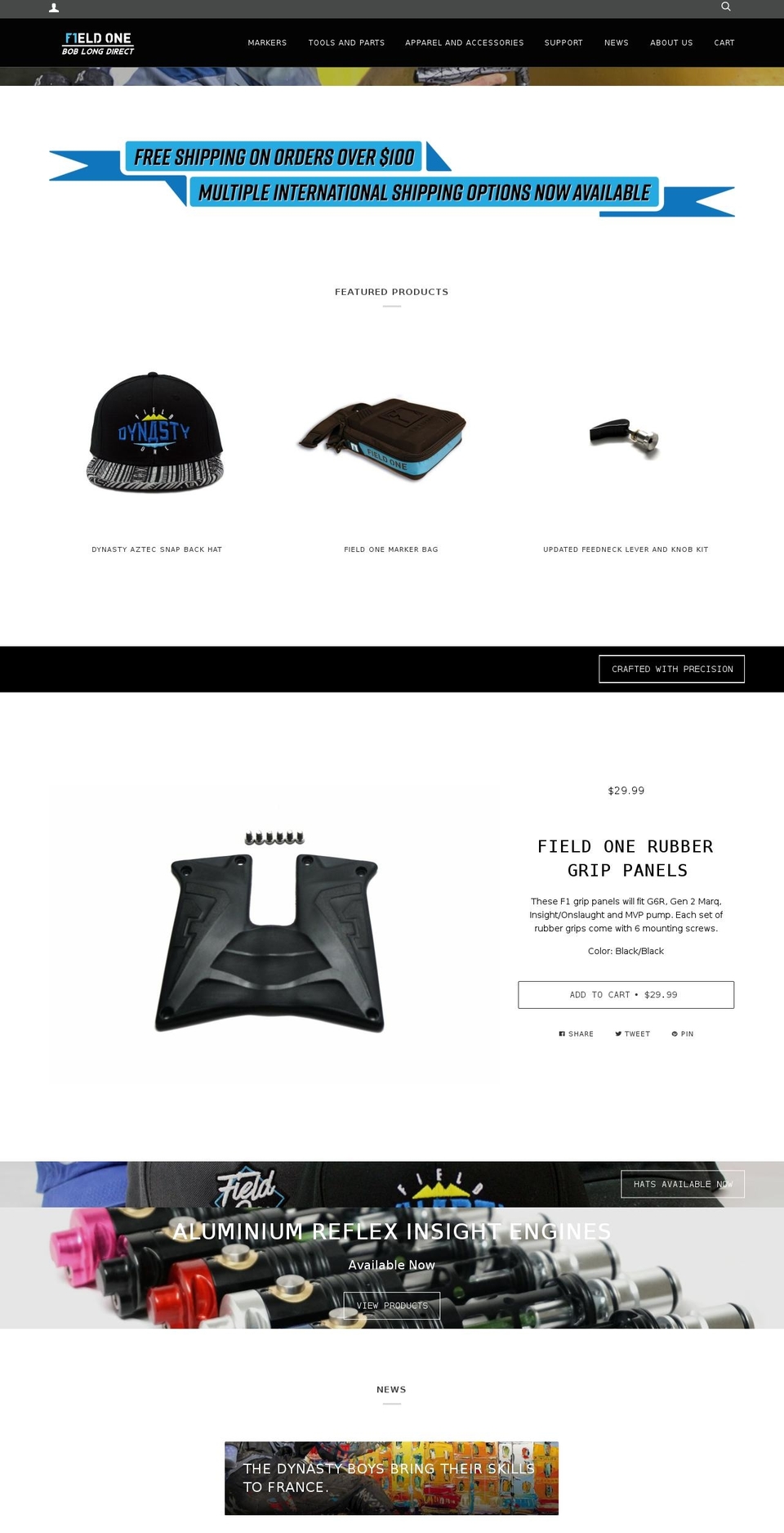 f1paintball.com shopify website screenshot