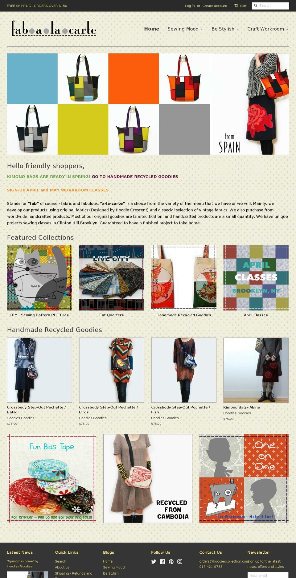 fabalacarte.com shopify website screenshot