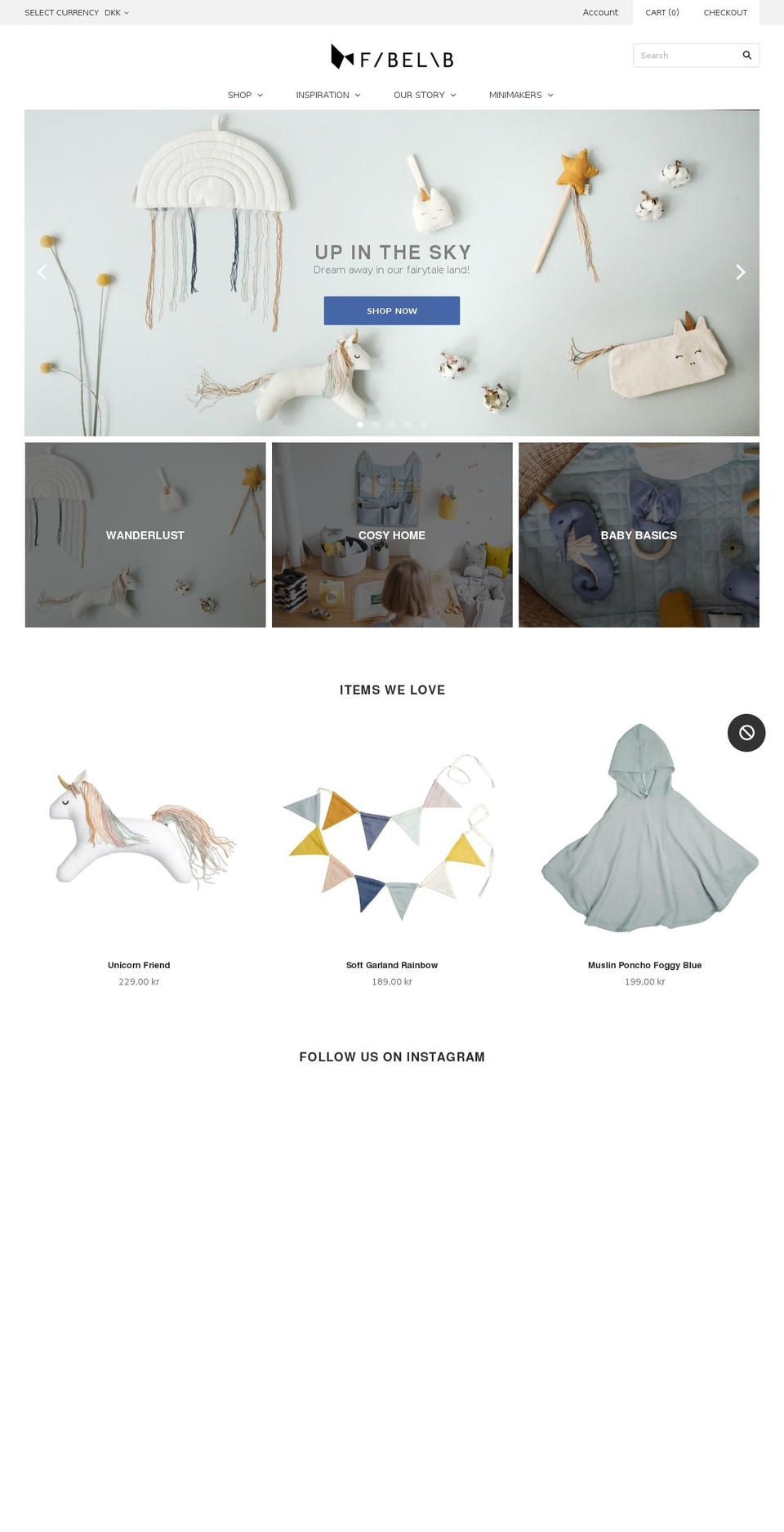 fabelab.com — Shopify storefront screenshot