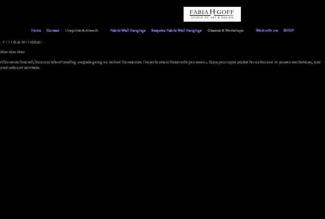fabiahgoff.com shopify website screenshot