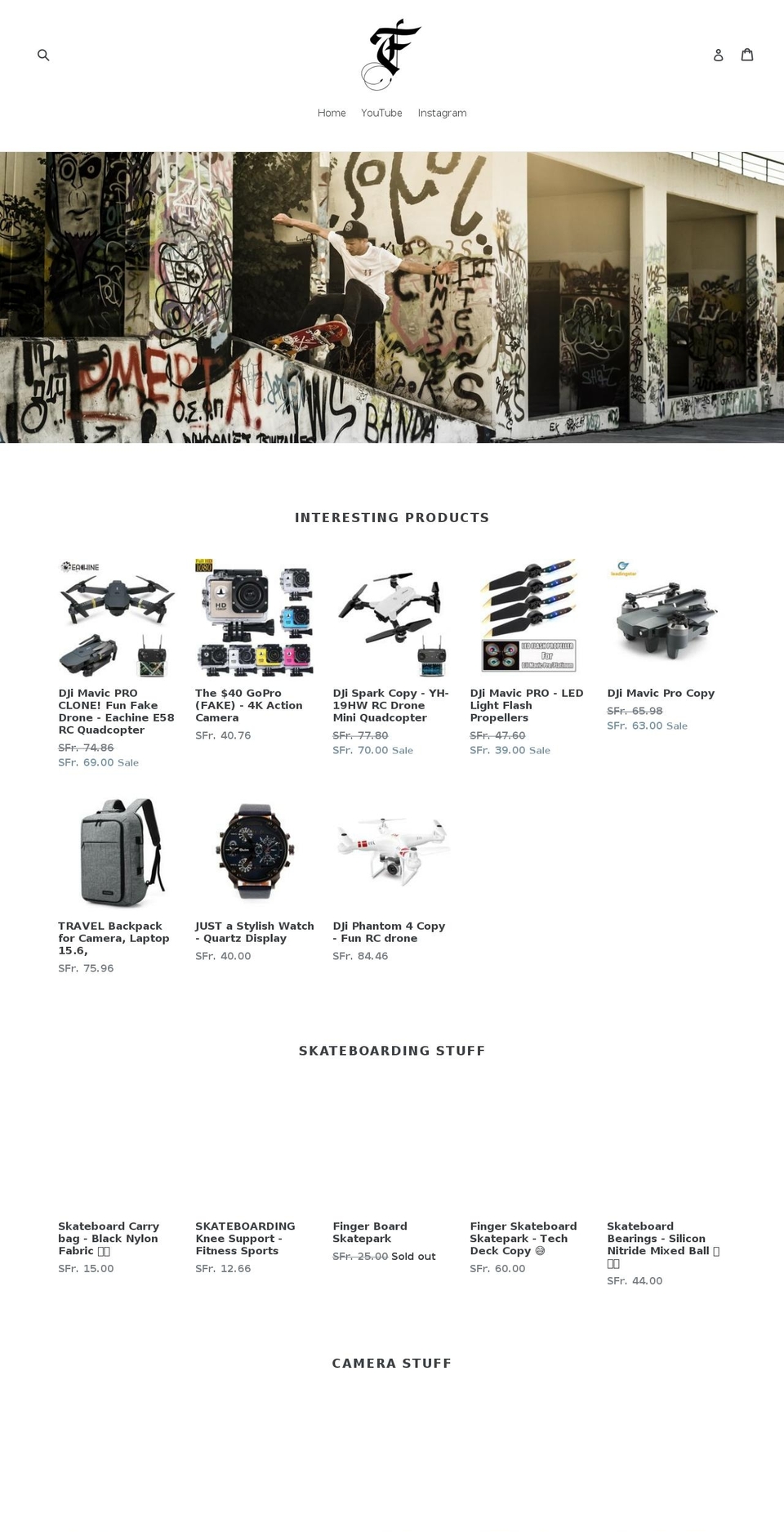 fabiandoerig.ch shopify website screenshot