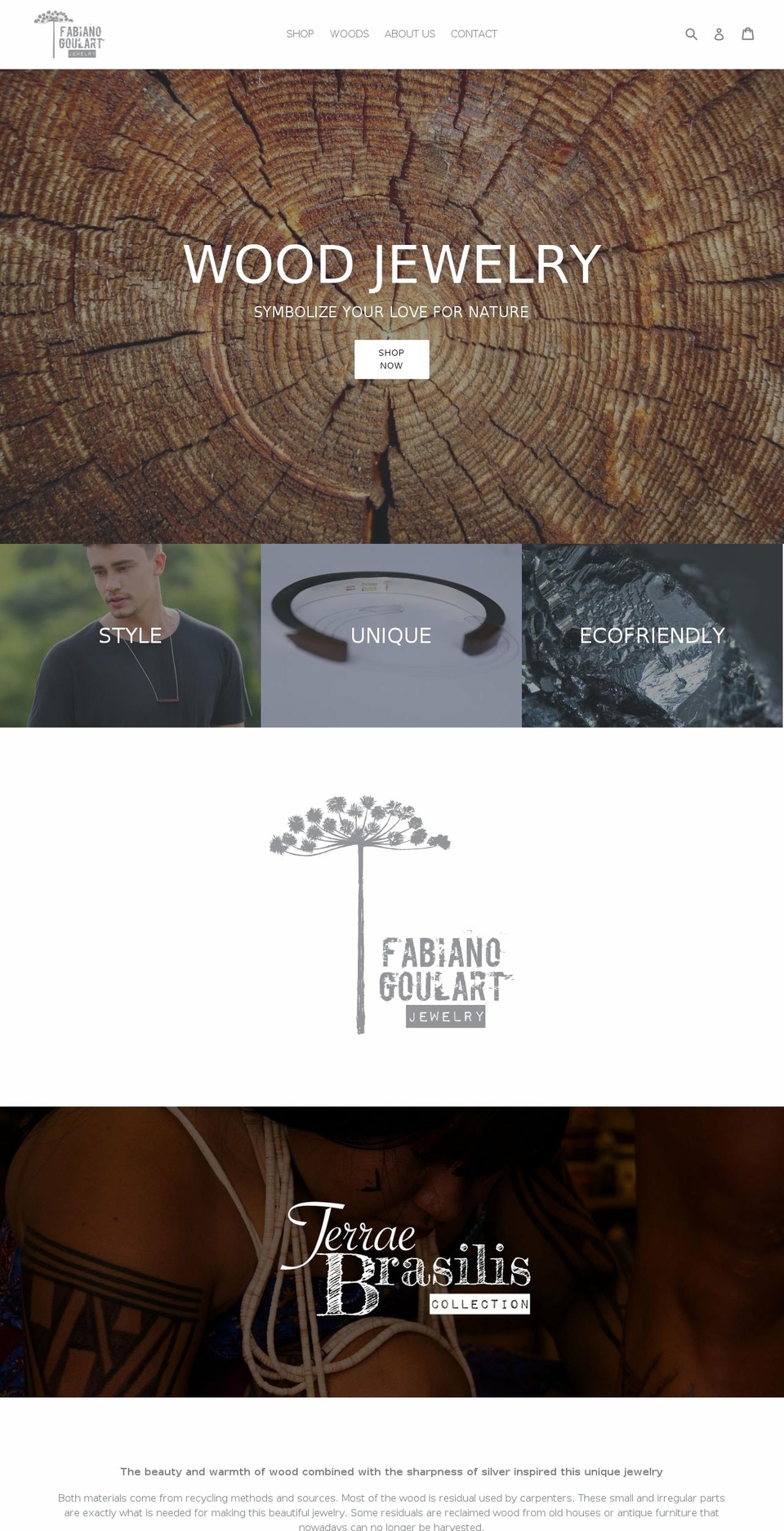 fabianogoulart.com — Shopify storefront screenshot