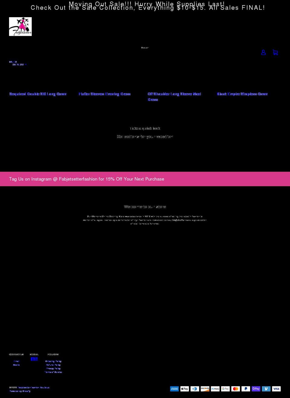 fabjetsetter.com shopify website screenshot