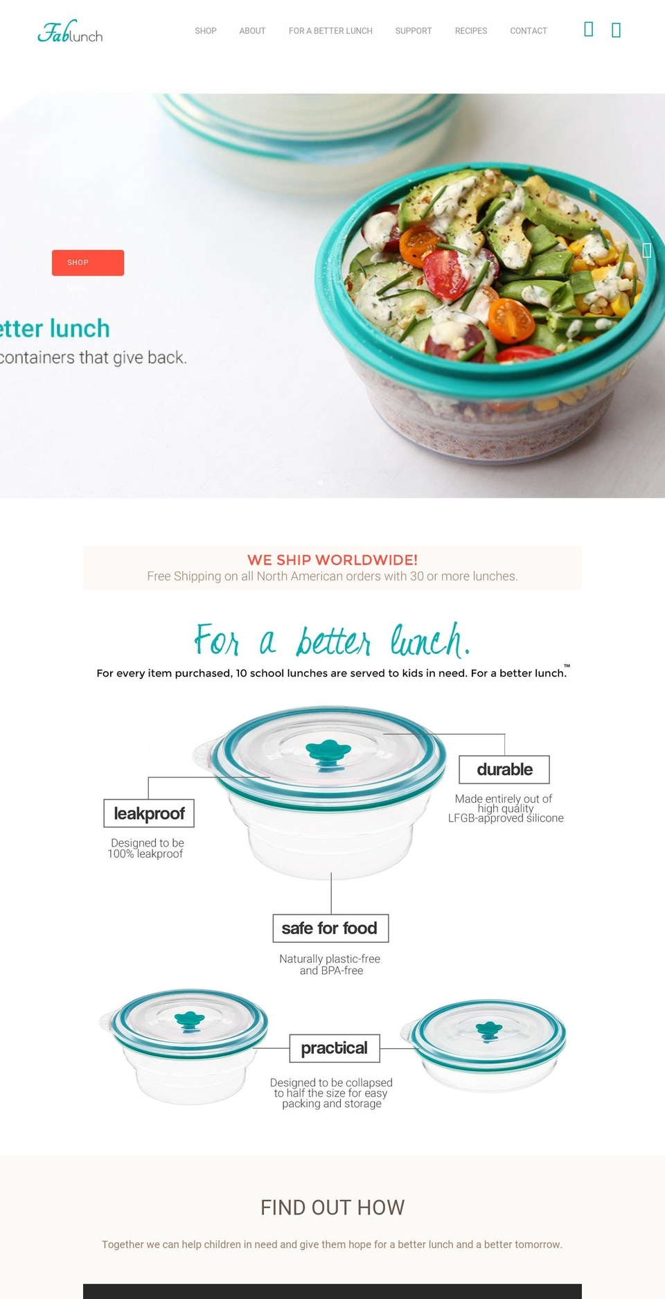 fablunch.myshopify.com — Shopify storefront screenshot