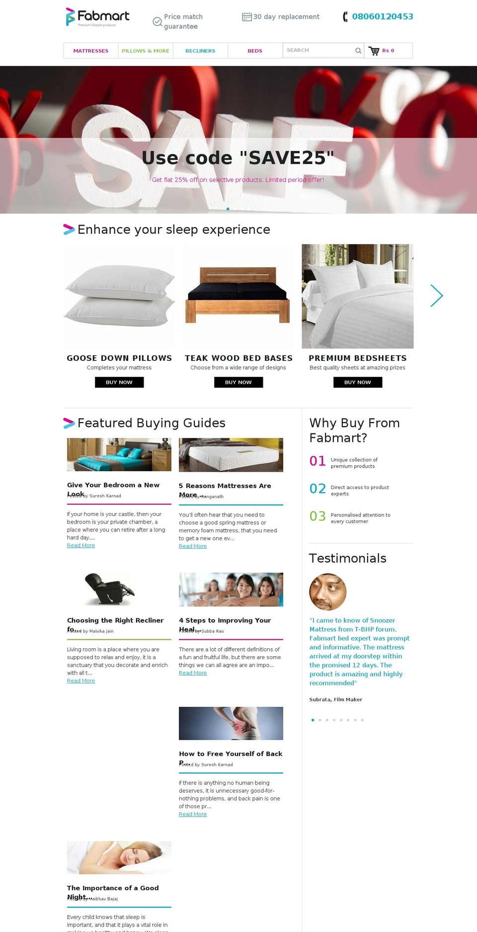 fabmart.com shopify website screenshot