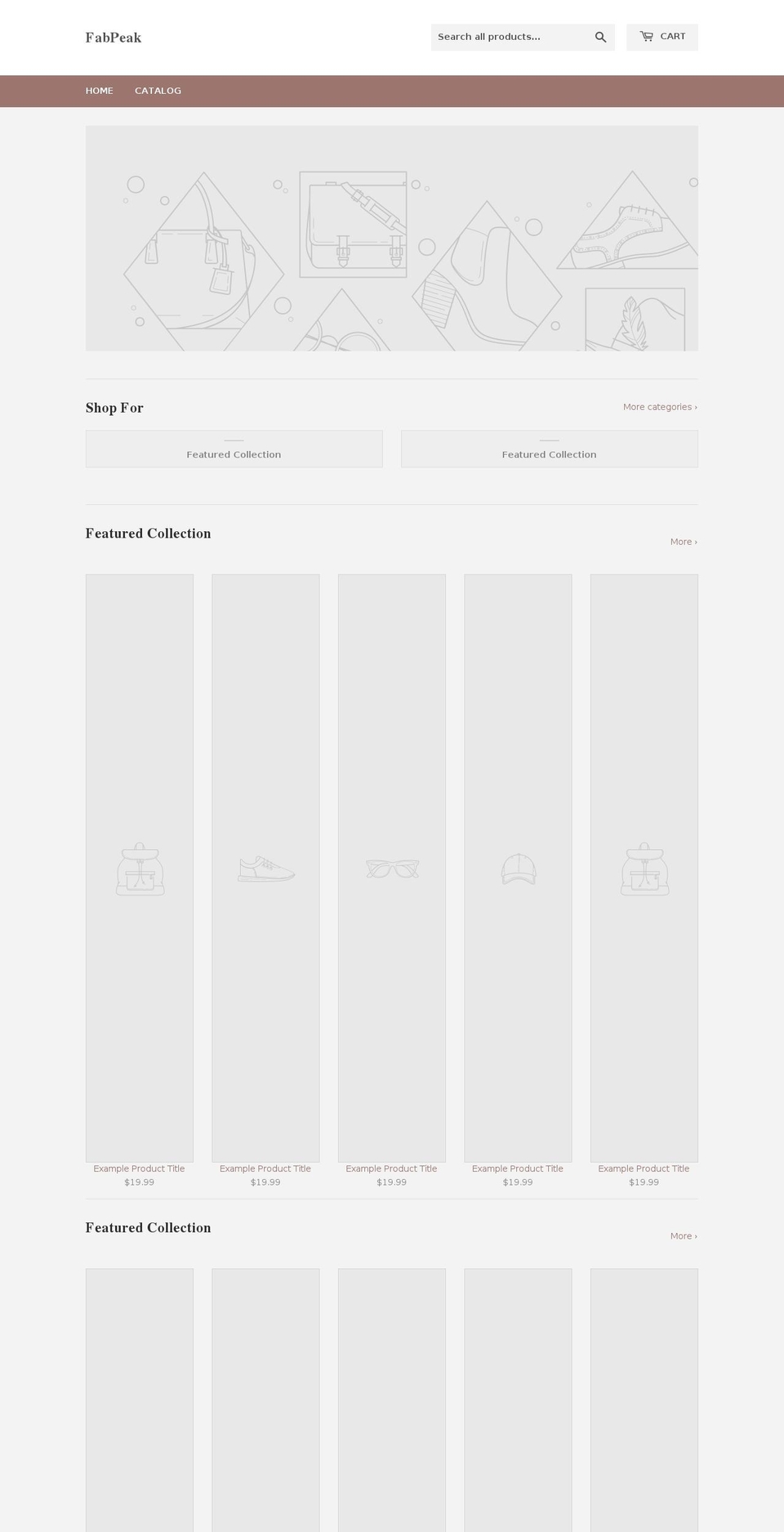 fabpeak.com — Shopify storefront screenshot