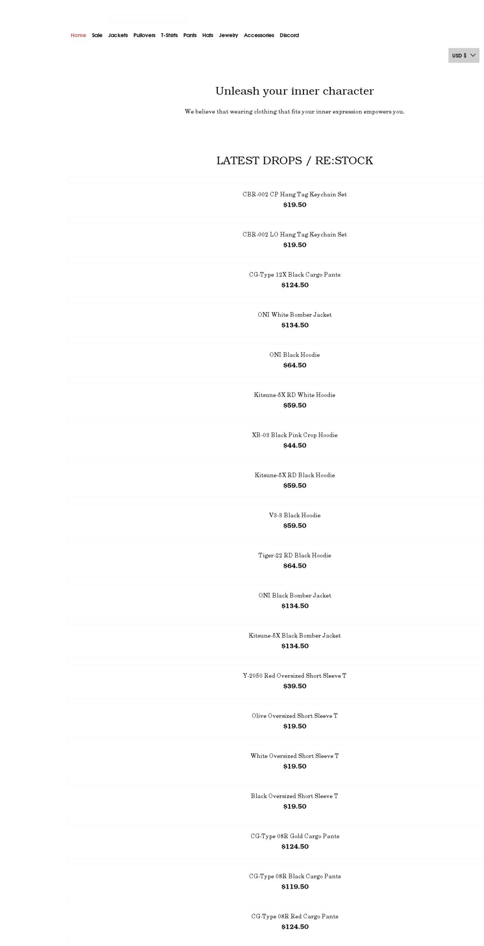 fabric-ofthe-universe.com shopify website screenshot