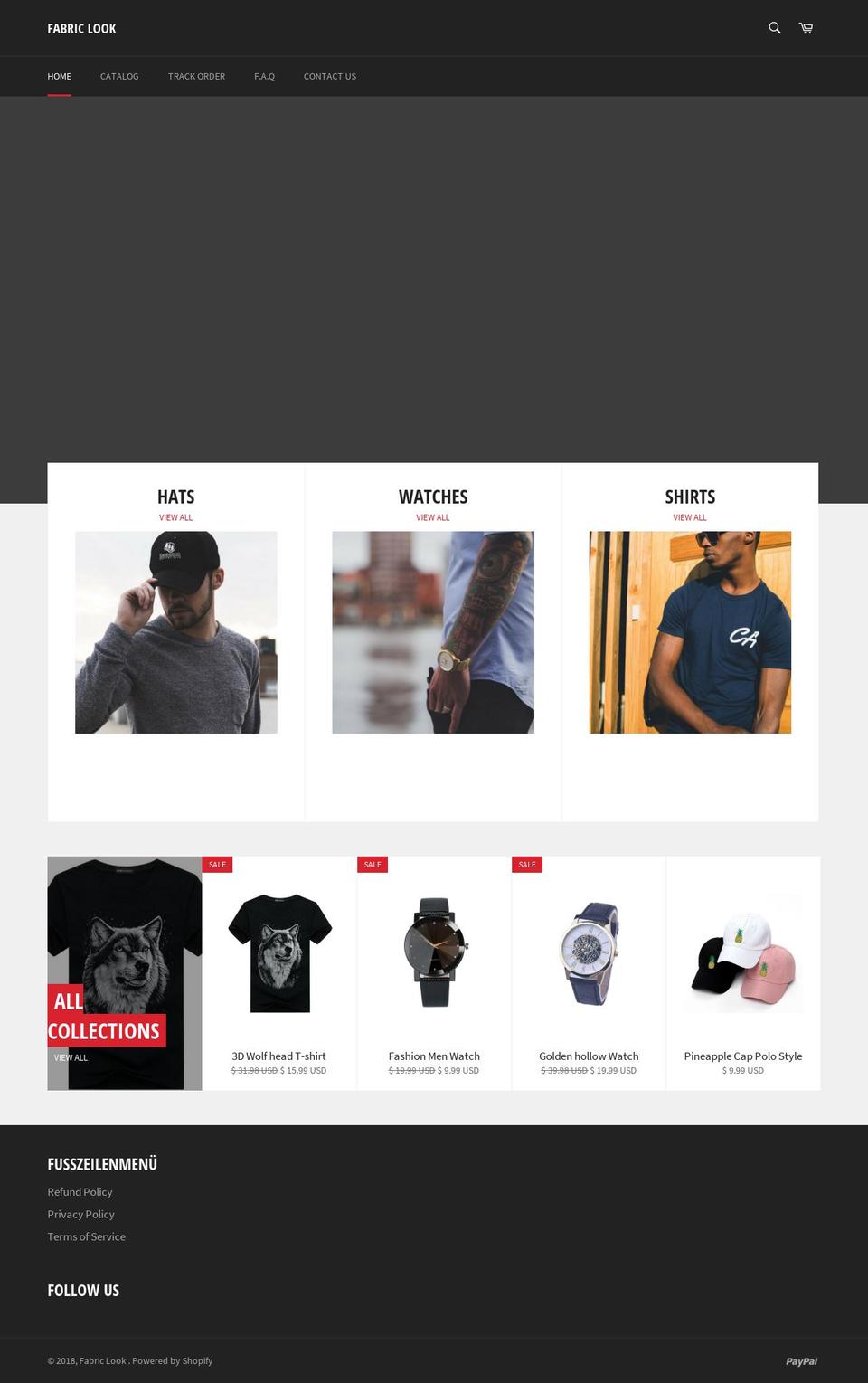 fabriclook.com — Shopify storefront screenshot