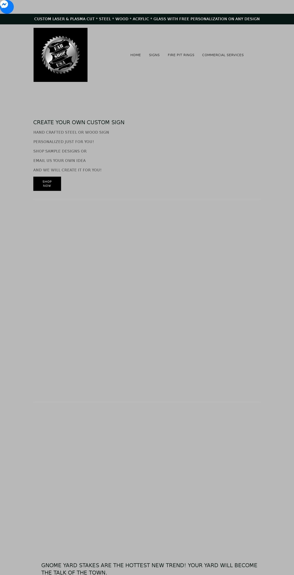 fabshopusa.com shopify website screenshot