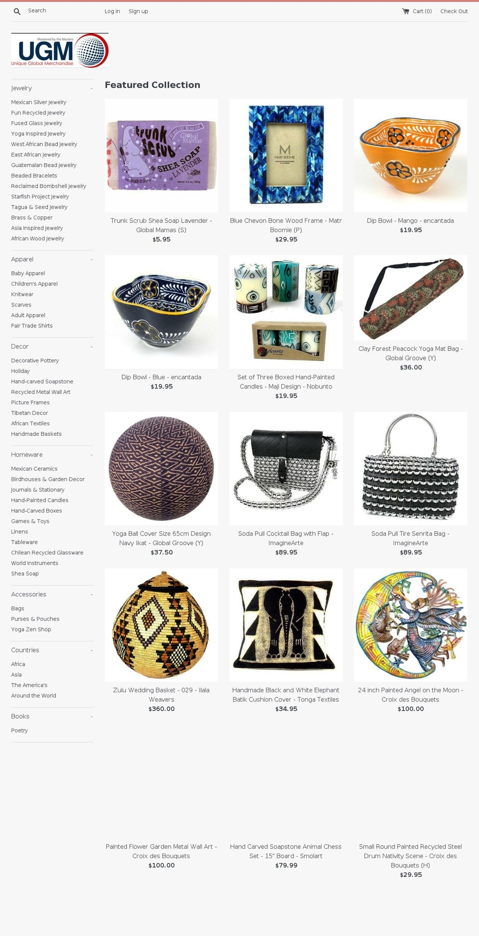 fabtrademerchandise.com — Shopify storefront screenshot