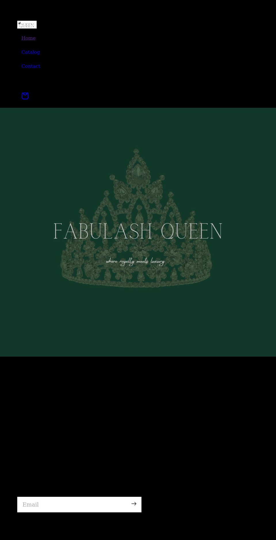 fabulashqueen.com shopify website screenshot
