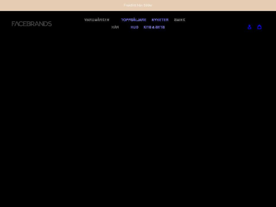 facebrands.se shopify website screenshot