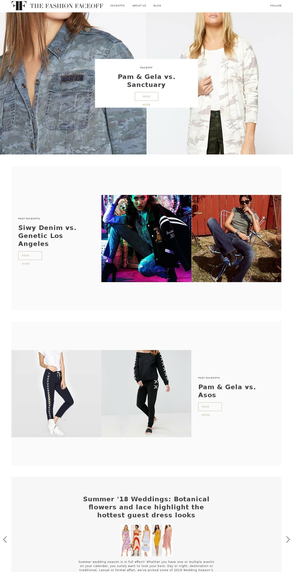 faceofffashion.com — Shopify storefront screenshot