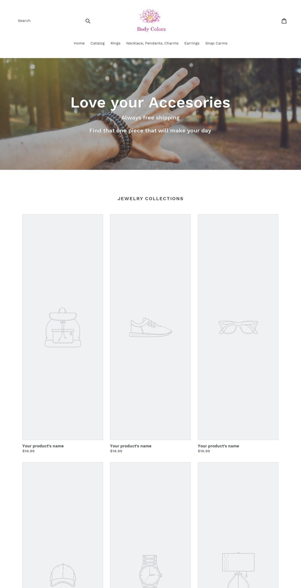 facepaintz.com — Shopify storefront screenshot